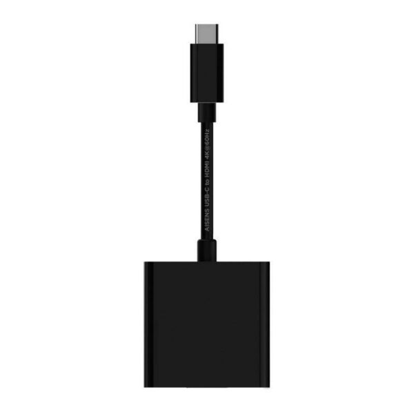 ADAPTADOR AISENS USB-C - HDMI 15CM BLACK - Imagen 2