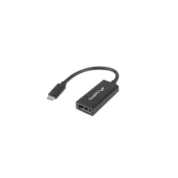 ADAPTADOR USB LANBERG USB-C M 3.1 A DISPLAYPORT H 15CM BLACK