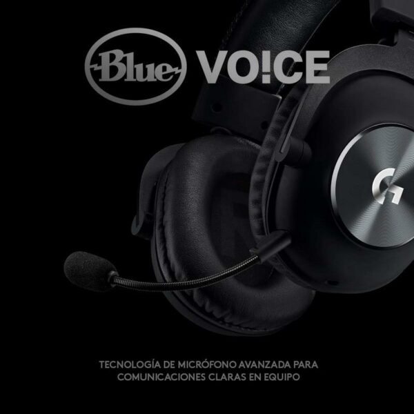 AURICULARES + MICROFONO LOGITECH G PRO X USB BLACK - Imagen 2