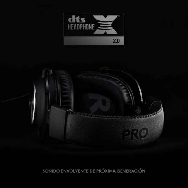 AURICULARES + MICROFONO LOGITECH G PRO X USB BLACK - Imagen 3