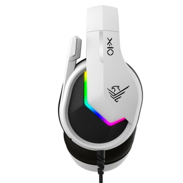 AURICULARES + MICROFONO PHOENIX X-IO GAMING RGB WHITE - Imagen 2