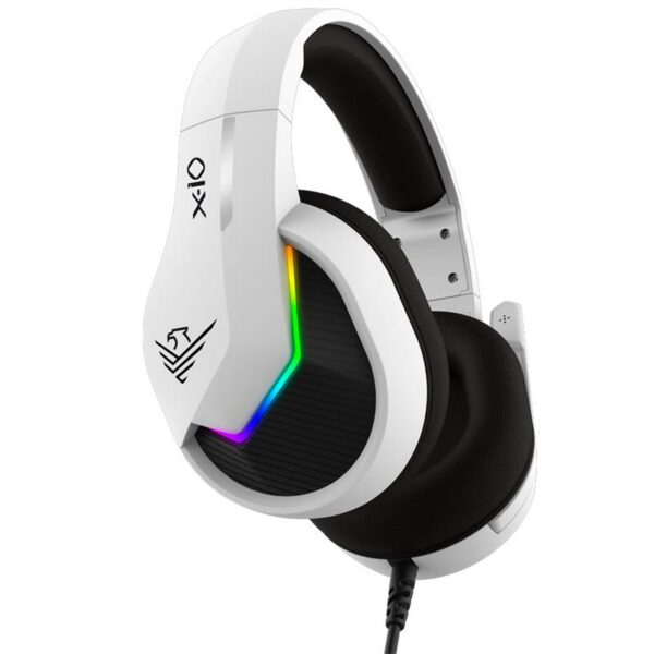 AURICULARES + MICROFONO PHOENIX X-IO GAMING RGB WHITE - Imagen 3