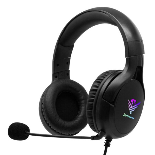 AURICULARES + MICROFONO PHOENIX GAMING X SPECTRUM RGB USB BLACK - Imagen 2