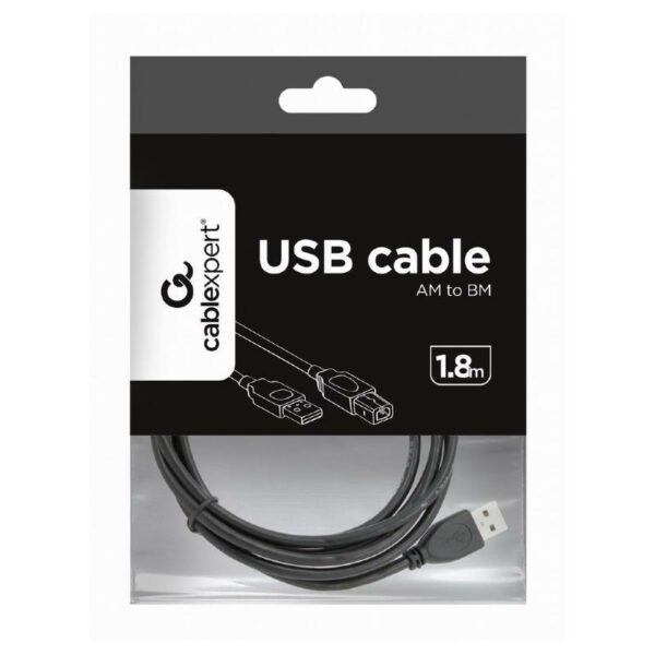 CABLE USB 1,8M IMPRESORA A/M-B/M GEMBIRD - Imagen 4