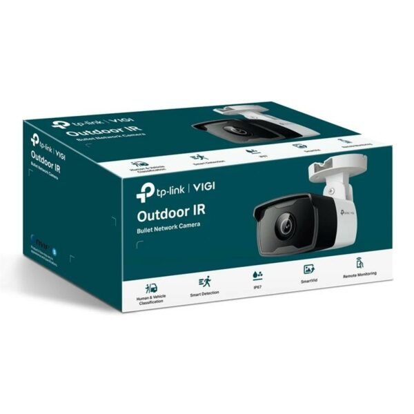 CAMARA IP TP-LINK VIGI BULLET EXTERIOR 2MP 2.8MM IR 30M IP67 POE/CC - Imagen 2