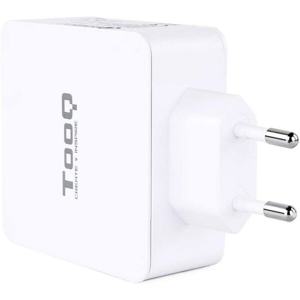 CARGADOR SMARTPHONE/TABLET TOOQ USB-C + USB-A 3.0 48W FAST CHARGER - Imagen 2