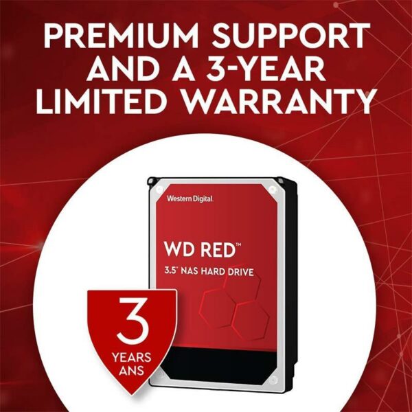 DISCO DURO WESTERN DIGITAL 2TB 3,5 SATA RED - Imagen 7