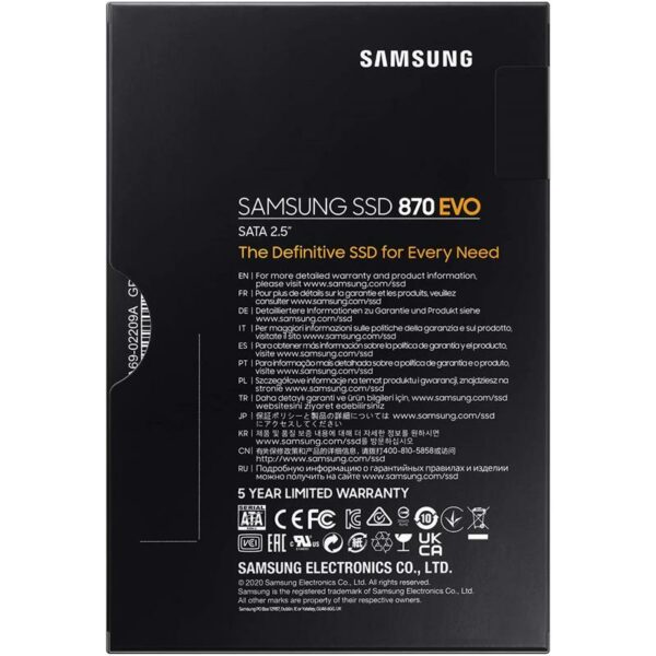 DISCO DURO SSD SAMSUNG 1TB 870 EVO - Imagen 7