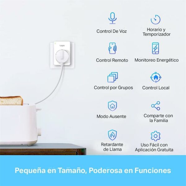 ENCHUFE INTELIGENTE TP-LINK TAPO P110 - Imagen 2