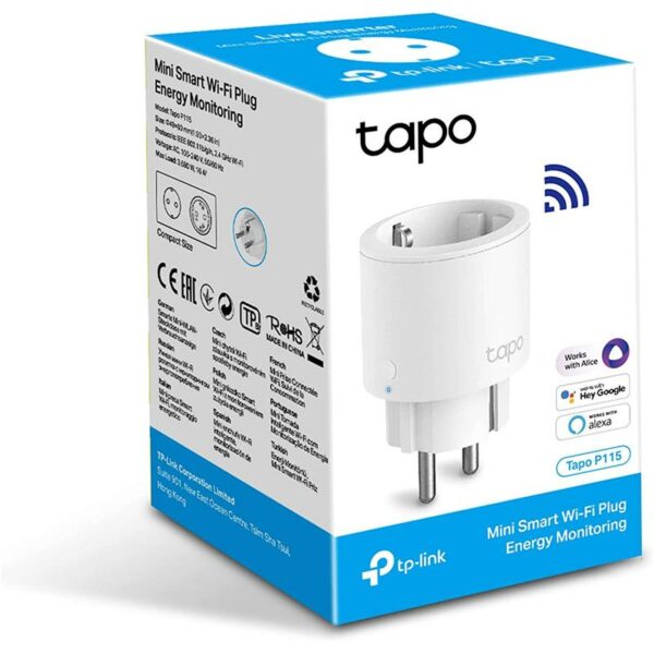 ENCHUFE INTELIGENTE TP-LINK TAPO P115 WIFI - Imagen 5