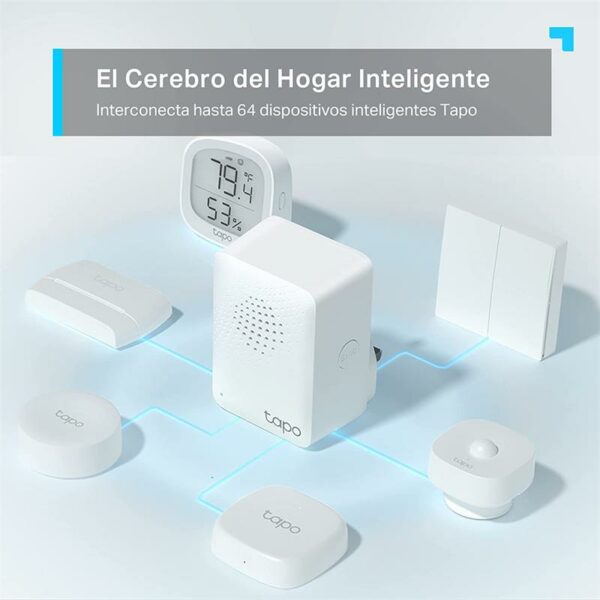 HUB CON SIRENA TIMBRE TP-LINK TAPO H100 - Imagen 3