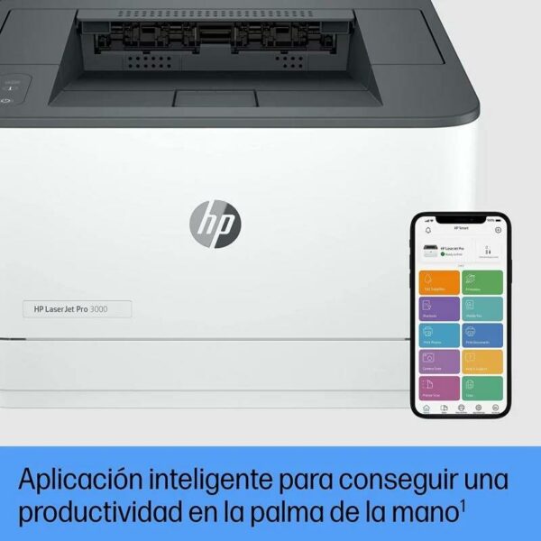 IMPRESORA HP LASERJET PRO LASER MONOCROMO 3002DW DUPLEX WHITE - Imagen 3