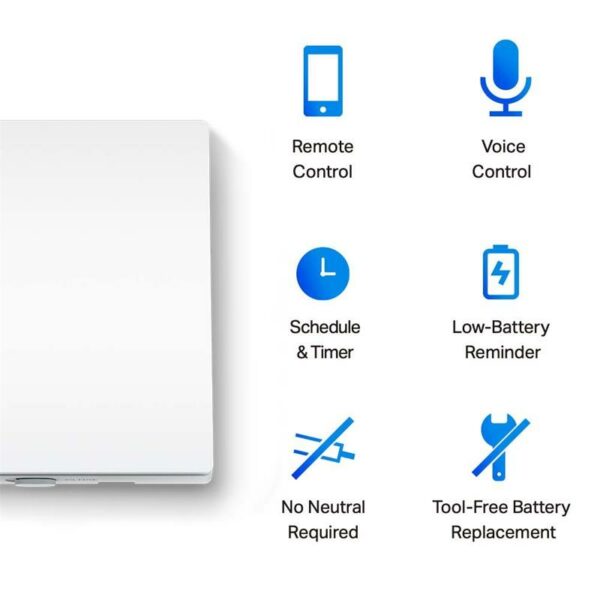 INTERRUPTOR DE LUZ TP-LINK TAPO S210 WIFI - Imagen 3