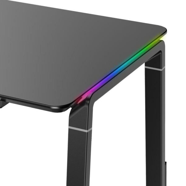 MESA PHOENIX HORIZON XL RGB 150X65CM MDF BLACK - Imagen 6