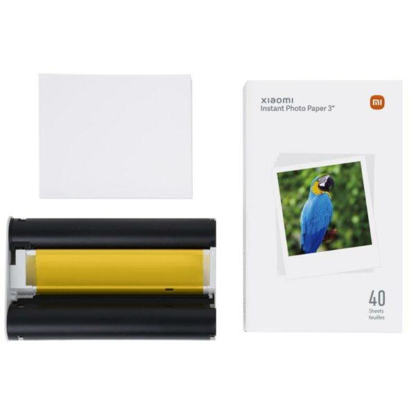 PAPEL FOTOGRAFICO XIAOMI INSTANT PHOTO PRINTER 1S 3 40 HOJAS - Imagen 2