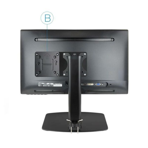 SOPORTE EN MONITOR PARA MINI PC TOOQ 3KG VESA BLACK - Imagen 4