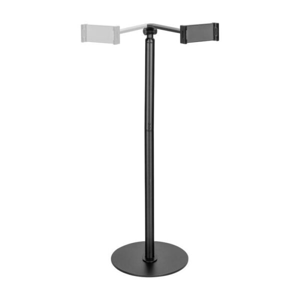 SOPORTE SUELO AISENS PARA TABLET 4.7-12.9 AJUSTABLE 2 PIVOTES BLACK - Imagen 2