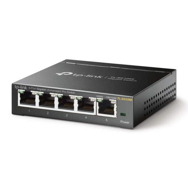 SWITCH TP-LINK TL-SG105E GIGABIT 5 PUERTOS EASY SMART SEMIGESTIONABLE - Imagen 2