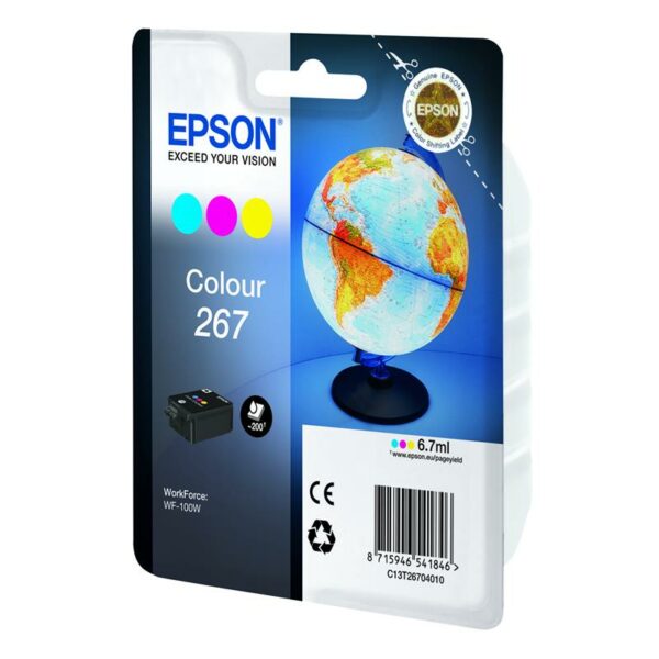 TINTA EPSON C13T26704010 MULTIPACK T267 - Imagen 2