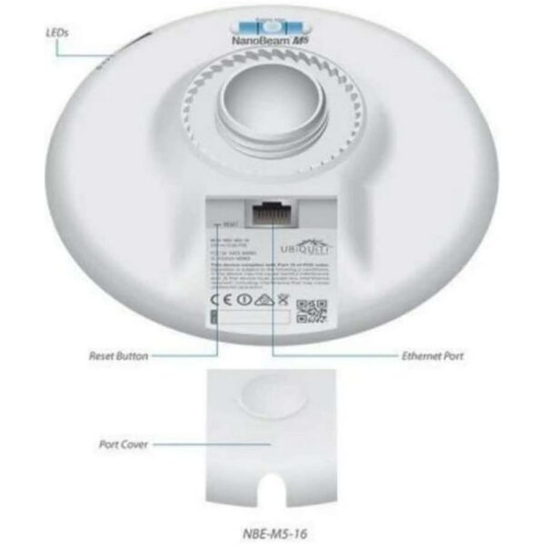 UBIQUITI AIRMAX NANOBEAM 16DBI 5GHZ - Imagen 3