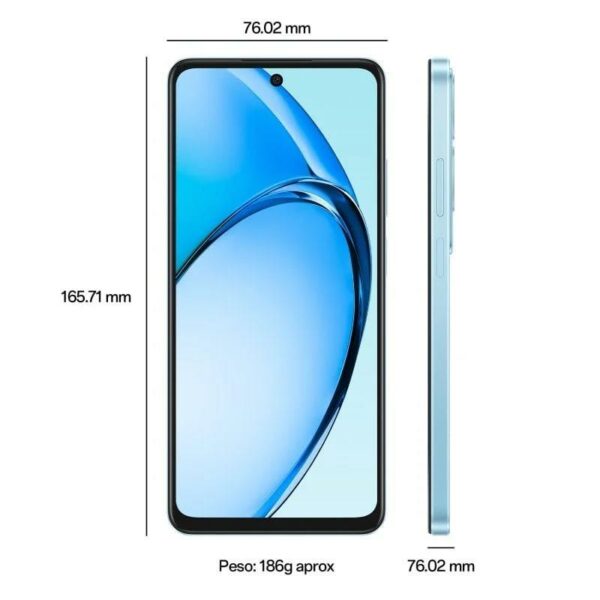 SMARTPHONE OPPO A60 6.67 HD+ 8GB/256GB/50MPX/NFC/4G BLUE - Imagen 5