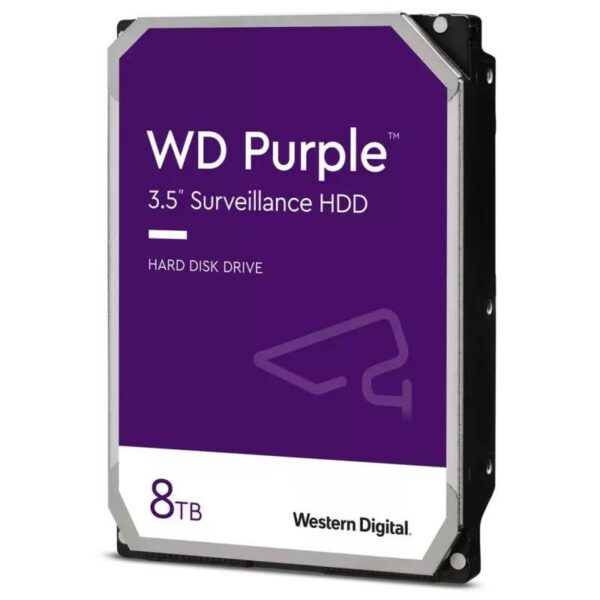 DISCO DURO WESTERN DIGITAL 8TB 3,5 SATA PURPLE