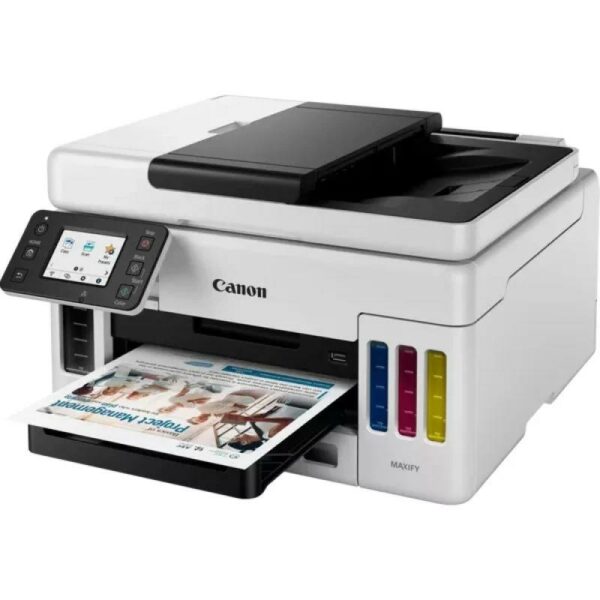 IMPRESORA CANON MAXIFY GX6050 MEGATANK MFP COLOR RJ/45WIFI WHITE - Imagen 3