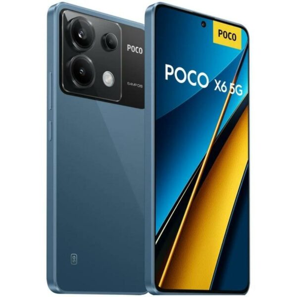 SMARTPHONE XIAOMI POCO X6 6.67 FHD+ SNAPDRAGON 8GB/256GB/64MPX/5G BLUE - Imagen 4