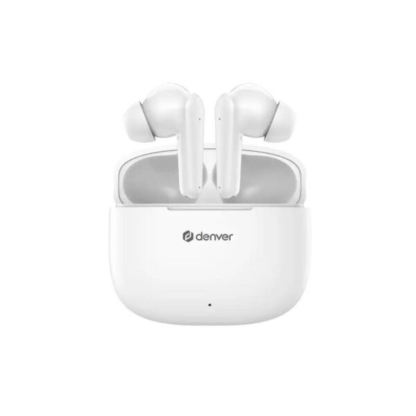 AURICULARES DENVER TWE-48W BLUETOOTH WIRELESS WHITE