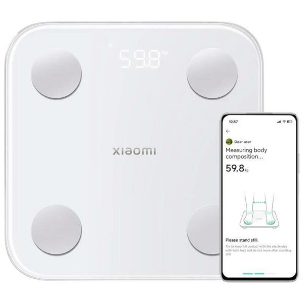 BASCULA DE BAÑO XIAOMI MI BODY COMPOSITION SCALE S400 WHITE