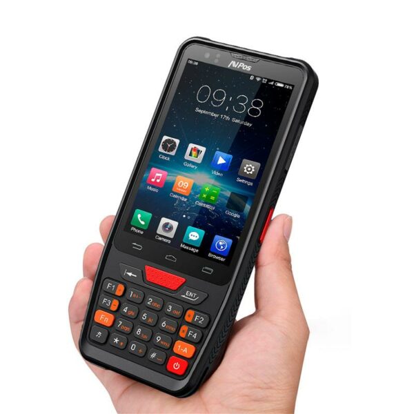 CAPTURADOR PDA AVPOS DC45 4 OCTA/4GB/64GB/WIFI/BT/NFC/2D/4G/KEYB ANDROID - Imagen 2