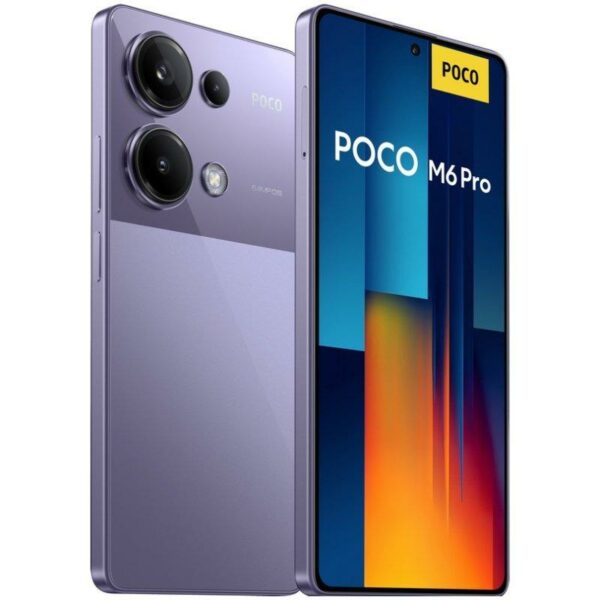 SMARTPHONE XIAOMI POCO M6 PRO FHD+ 6.67 8GB/256GB/64MP/NFC/4G PURPLE - Imagen 2