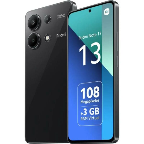 SMARTPHONE XIAOMI REDMI NOTE 13 6.67 FHD+ 6GB/128GB/108MP/NFC/4G BLACK - Imagen 3