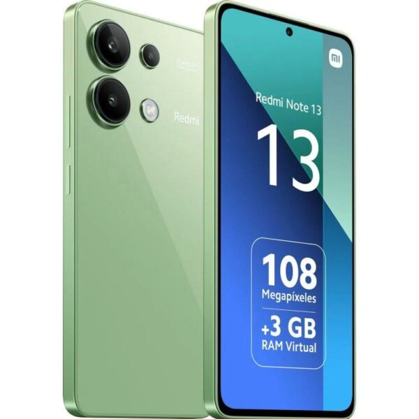 SMARTPHONE XIAOMI REDMI NOTE 13 6.67 FHD+ 6GB/128GB/108MP/NFC/4G GREEN - Imagen 2