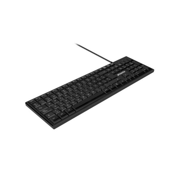 TECLADO PHOENIX K100 USB MULTIMEDIA BLACK - Imagen 3