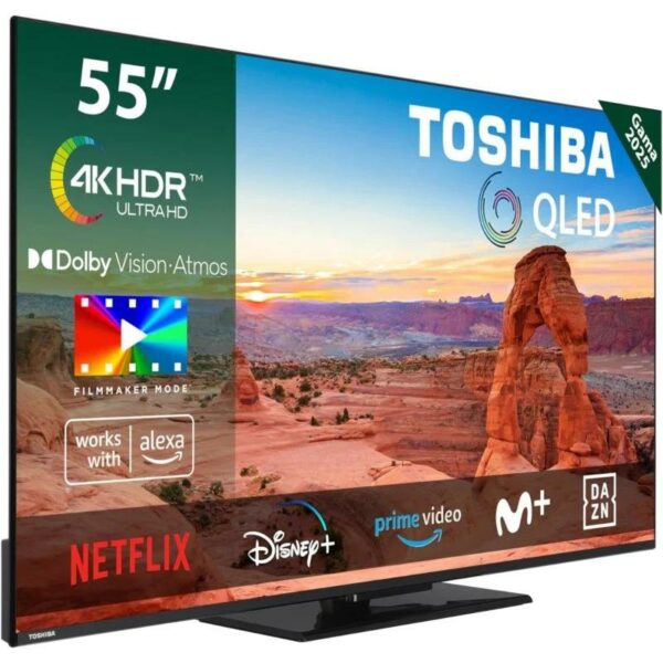 TELEVISOR TOSHIBA 55 LED UHD 4K USB SMART TV VIDAA WIFI BLUETOOTH HOTEL - Imagen 2