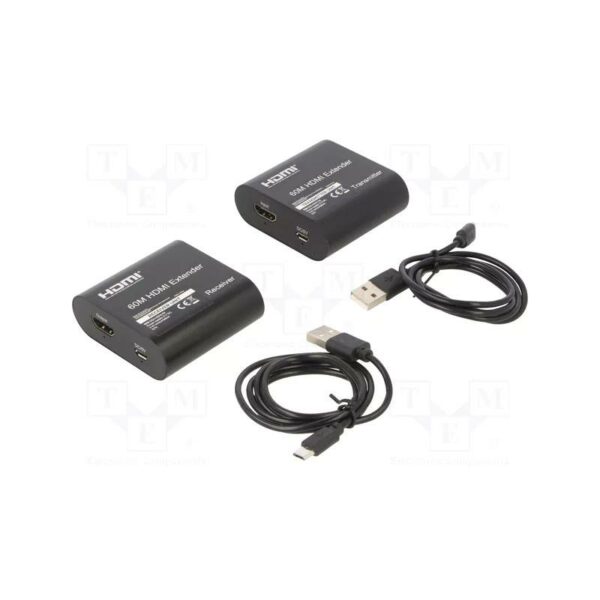 EXTENSOR GEMBIRD HDMI RJ45 CAT6 60M 1080P - Imagen 3