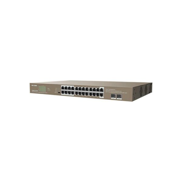 SWITCH IP-COM 24 PUERTOS GIGABIT POE 2 SFP RACK - Imagen 2