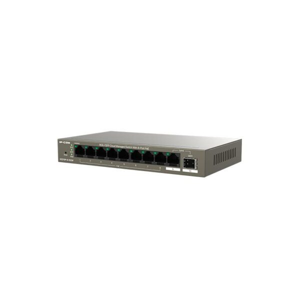 SWITCH IP-COM 9 PUERTOS 9GE+ 1SFP POE GESTIONABLE - Imagen 2