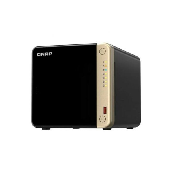 UNIDAD NAS QNAP TS-464-8G RJ45 8GB 4 BAHIAS BLACK - Imagen 4