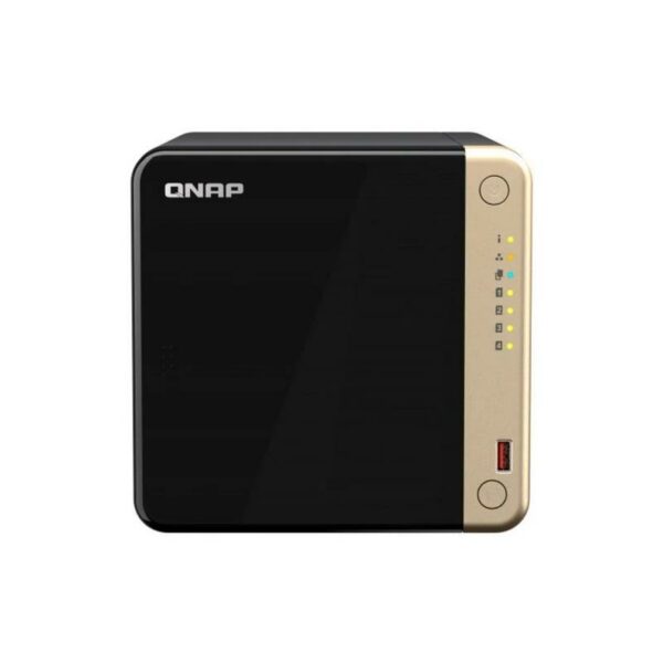 UNIDAD NAS QNAP TS-464-8G RJ45 8GB 4 BAHIAS BLACK