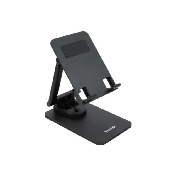 SOPORTE SOBREMESA TOOQ AJUSTABLE PARA SMARTPHONE/TABLET HASTA 13 BLACK