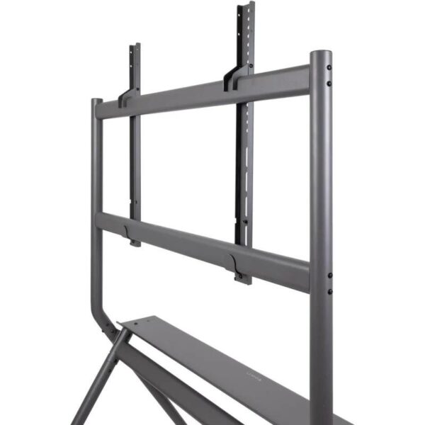 SOPORTE TV MONITOR TOOQ SUELO CON RUEDAS 50-86 120KG GREY - Imagen 2