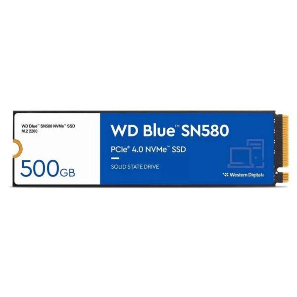 DISCO DURO SSD WESTERN DIGITAL BLUE SN580 500GB M2 NVME PCIE M.2 2280