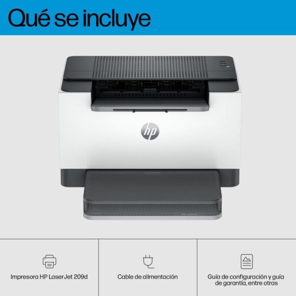 IMPRESORA HP LASER MONOCROMO LASERJET M209D DUPLEX WHITE - Imagen 18