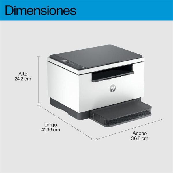 IMPRESORA MFP HP LASER MONOCROMO LASERJET M234D DUPLEX WHITE - Imagen 6