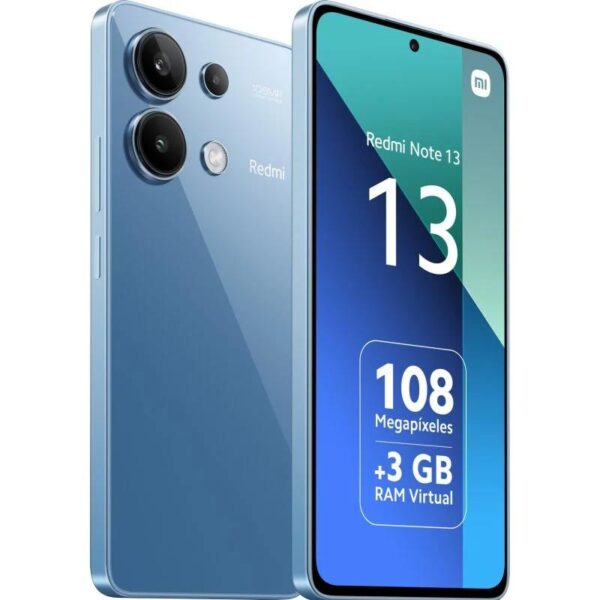 SMARTPHONE XIAOMI REDMI NOTE 13 6.67 FHD+ 8GB/128GB/108MP/NFC/4G BLUE - Imagen 2